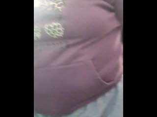 Panties on backwards and inside out to add more stains