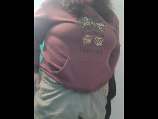 Panties on backwards and inside out to add more stains