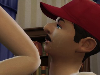 Lara fucks Mario in front of Luigi (Funny Sims 4 Porn)