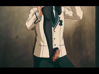 Hentai anime riding on the dick