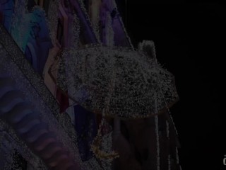 Santa fucks a pretty little redhead in her sweet tight pussy for Xmas