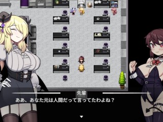 【#01 社畜サキュバス ～消耗品扱いの新人淫魔咲姫ちゃんのブラック企業サバイバル 実況(体験版)】爆乳サキュバスが仕事で口内射精フェラすることになり・・(ファンタジー同人エロゲー hentai