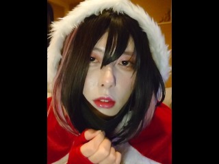 男の娘サンタガールの変態えちえちダンス&ちんシコオナニー【女装】【X'mas】【コスプレ】フルバージョンはマイファンズにて公開中♪