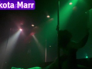 POV you're at the strip club by the pole while Dakota Marr is Stripper Dancing