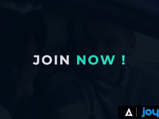 JOYMII - Cute Brunette Try Something Little Kinky And Spicy With Soft Cuffs And Blindfold