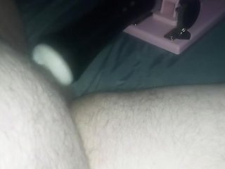 #301 CANT GET HARD ENOUGH TO FUCK THE PUSSY ON THE SEX MACHINE