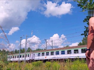 Risking flashing completely naked in front of the train, episode 6.