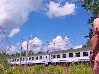 Risking flashing completely naked in front of the train, episode 6.