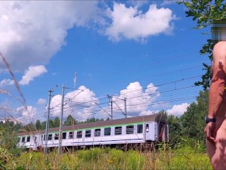 Risking flashing completely naked in front of the train, episode 6.