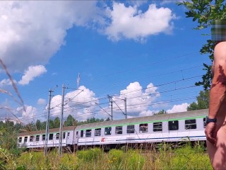 Risking flashing completely naked in front of the train, episode 6.