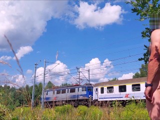 Risking flashing completely naked in front of the train, episode 6.