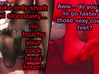 Christmas DDD With Anime Waifus Hentai Joi (Femdom/Degradation POT)