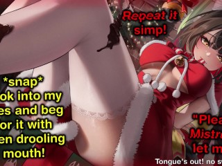 Christmas DDD With Anime Waifus Hentai Joi (Femdom/Degradation POT)