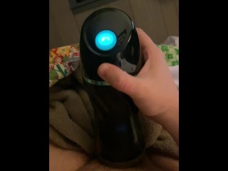 Testing out my new toy (made me cum so hard!)