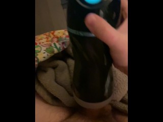 Testing out my new toy (made me cum so hard!)