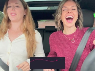 Serenity Cox and Nadia Foxx take on another drive thru with the lush’s on full blast! 💦☕️😈