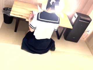 冬休みになった日本人巨乳純白J◯が家庭教師にハメ撮り、生ハメ、中出しされる　J◯まんこ気持ち良過ぎる。。　個人撮影　フェラ　リアル　スタイル抜群