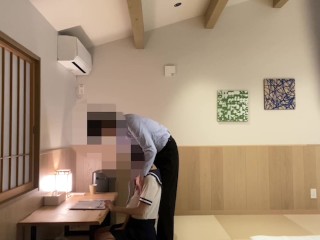 冬休みになった日本人巨乳純白J◯が家庭教師にハメ撮り、生ハメ、中出しされる　J◯まんこ気持ち良過ぎる。。　個人撮影　フェラ　リアル　スタイル抜群