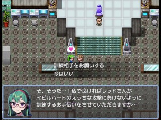 【#02 エロマゾRPG〜悪の組織のドスケベ戦闘員のえっちなハニトラで敗北射精させられるヒーロー〜 実況(体験版)】爆乳戦闘員に中出しさせられて・・(逆レ〇プRPG同人エロゲー hentai game