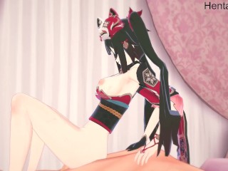 Hentai Hanabi Sparkle get Fucked Honkai Star Rail Uncensored