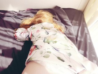 "Fuck It!" - Condom Broke and Cum Inside Step Mom