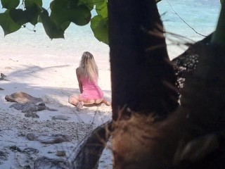 Public Beach moments 2023 Masturbation Squirting Orgasm