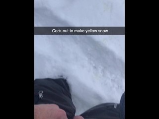 Cock Out To Make Yellow Snow