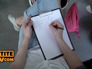 POV - Poppy Pleasure in a raunchy casting call fuck