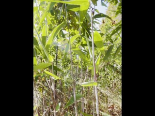 Jungle ma puti padkaudai garda manxe haru aayera samato,Nepali jungle kanda