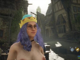 Hogwarts Legacy "Мод на голое тело персонажа"