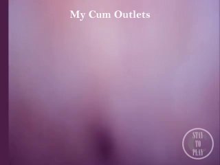 Showing you the Cum Outlets inside my Dick - Preview