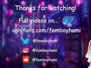 Trans Girl & Femboy Fuck Outdoors