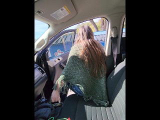 Trying not to flash everyone at the campsite.