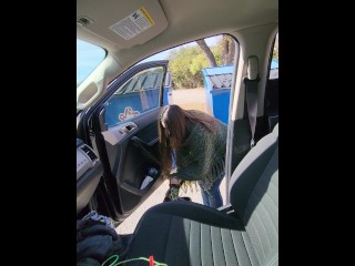 Trying not to flash everyone at the campsite.