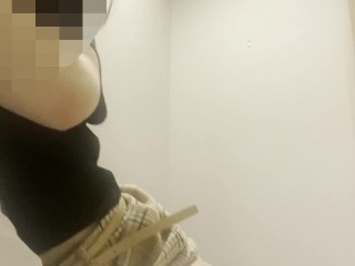 『冬休み』２０２４年正月に白ギャルの巨乳義理姉にトイレで中出しのやり方を教わった。。　個人撮影　ハメ撮り　フェラ　スタイル抜群