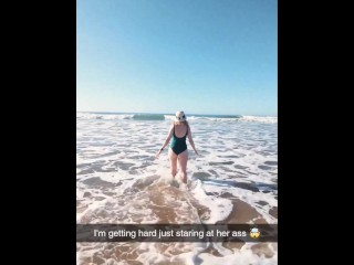 Holidays with hot teen step sister with big natural boobs, I snapchat my friends