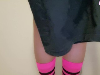 Man To Big Cock Sissy Under Skirt Transformation