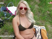 MyDirtyHobby - Busty German hottie caught him spying