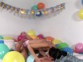 Teencouple going wild