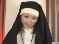 Unholy nun fucking Rika Sakurai gets it in th