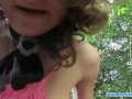 PublicAgent - Gullible MILF shows her thong