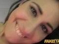 FakeTaxi - Sweet brunette falls sugar daddy