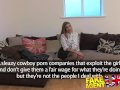 FakeAgentUK - Orgasm and squirting in casting