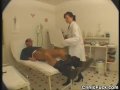 Female Doctor Sucks On His Patients Cock