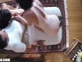 Mom tricks Step-Daughter into Blowing Masseur