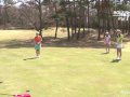 Hot golfer gets her pink pounded on the green