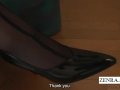 Subtitles POV Japanese high heeled footjob
