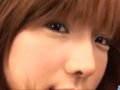 Cock sucking Arisa Aoyama cant wait to swall