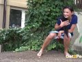 Outdoor pissing compilation with sexy girls
