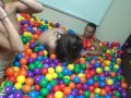 DareDorm - College sex in the ball pit 